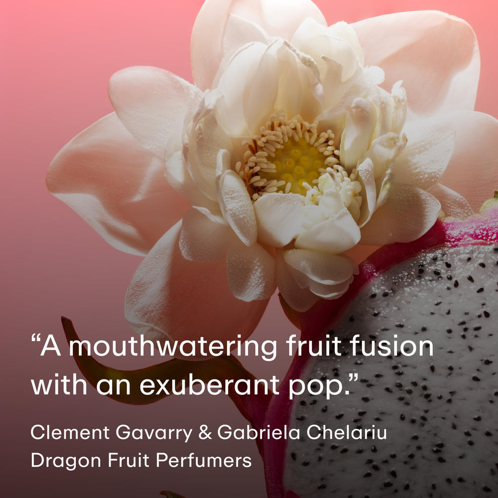 PHLUR misting into hair illustrating subtle, long-lasting scent boost