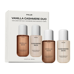 PHLUR front packaging of the duo showing size and elegant bottles for gifting