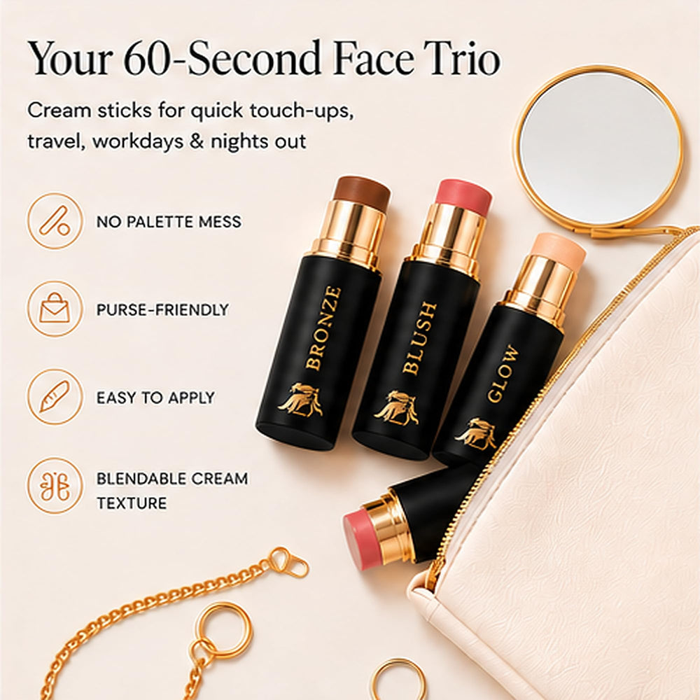 Phoenix Beauty in hand showing compact size and convenient on-the-go benefit