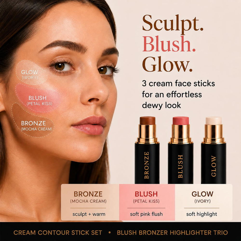 Phoenix Beauty open stick texture showing creamy glide and easy blending benefit