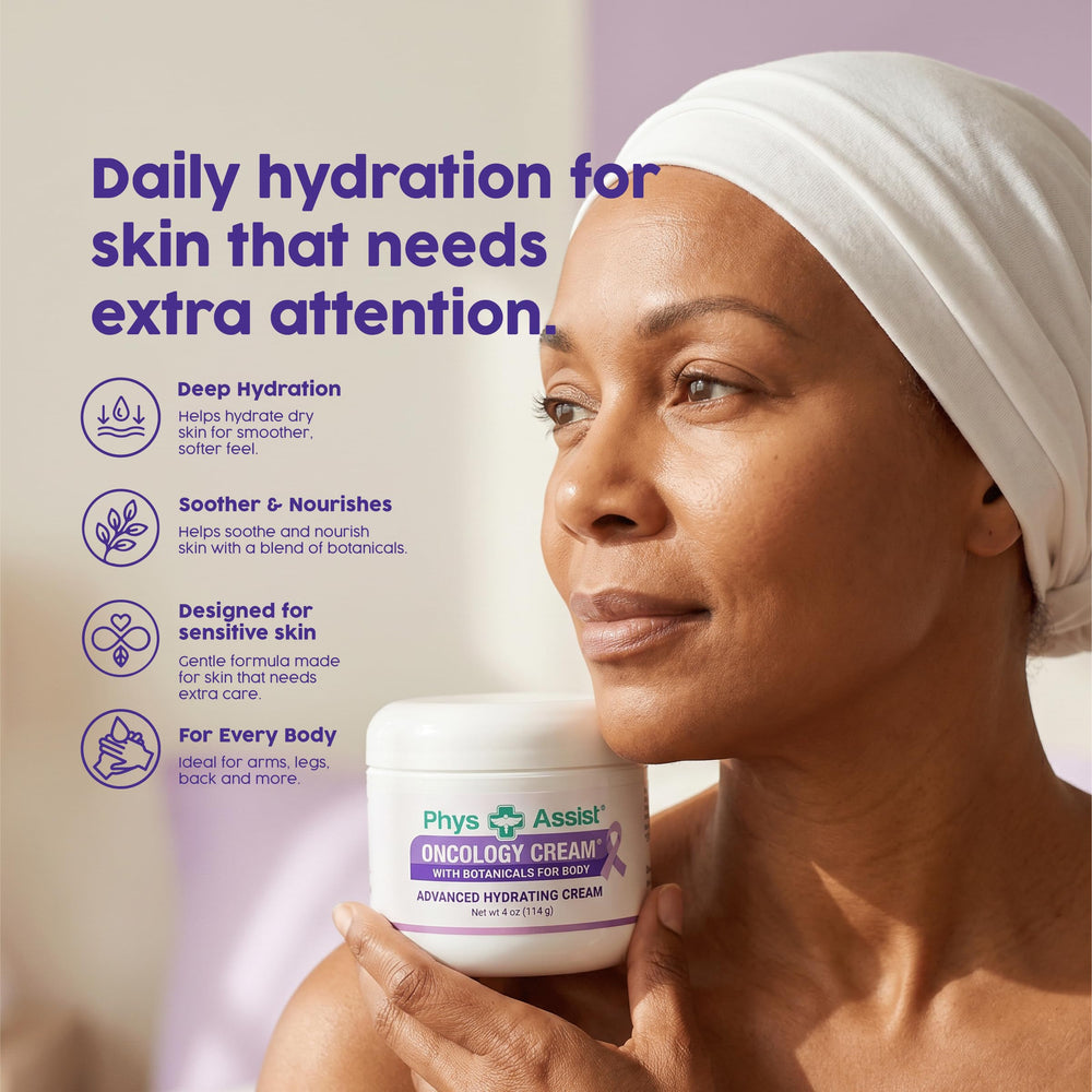 PhysAssist cream in a bedside care kit showing convenience during treatment