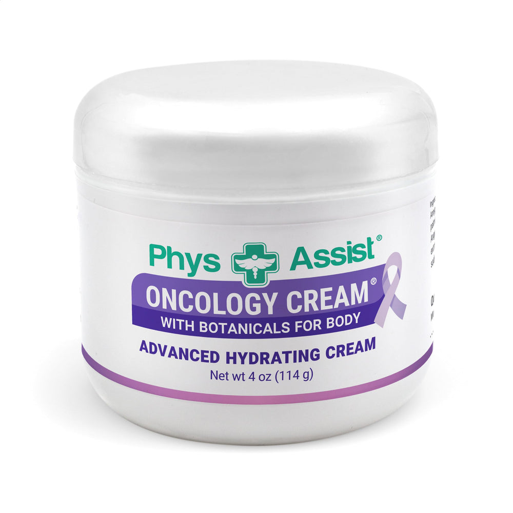 PhysAssist jar front view showing clear label and soothing moisturizer benefits