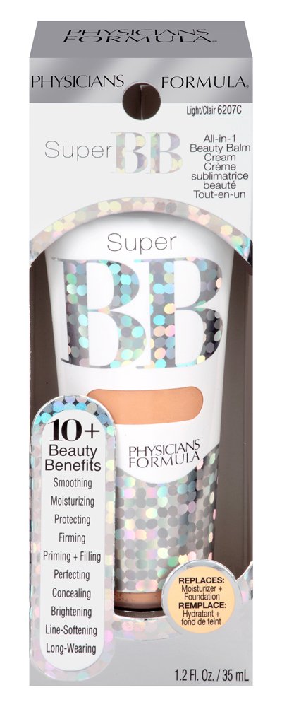 Physicians Formula texture swatch demonstrating blendable hydration benefit