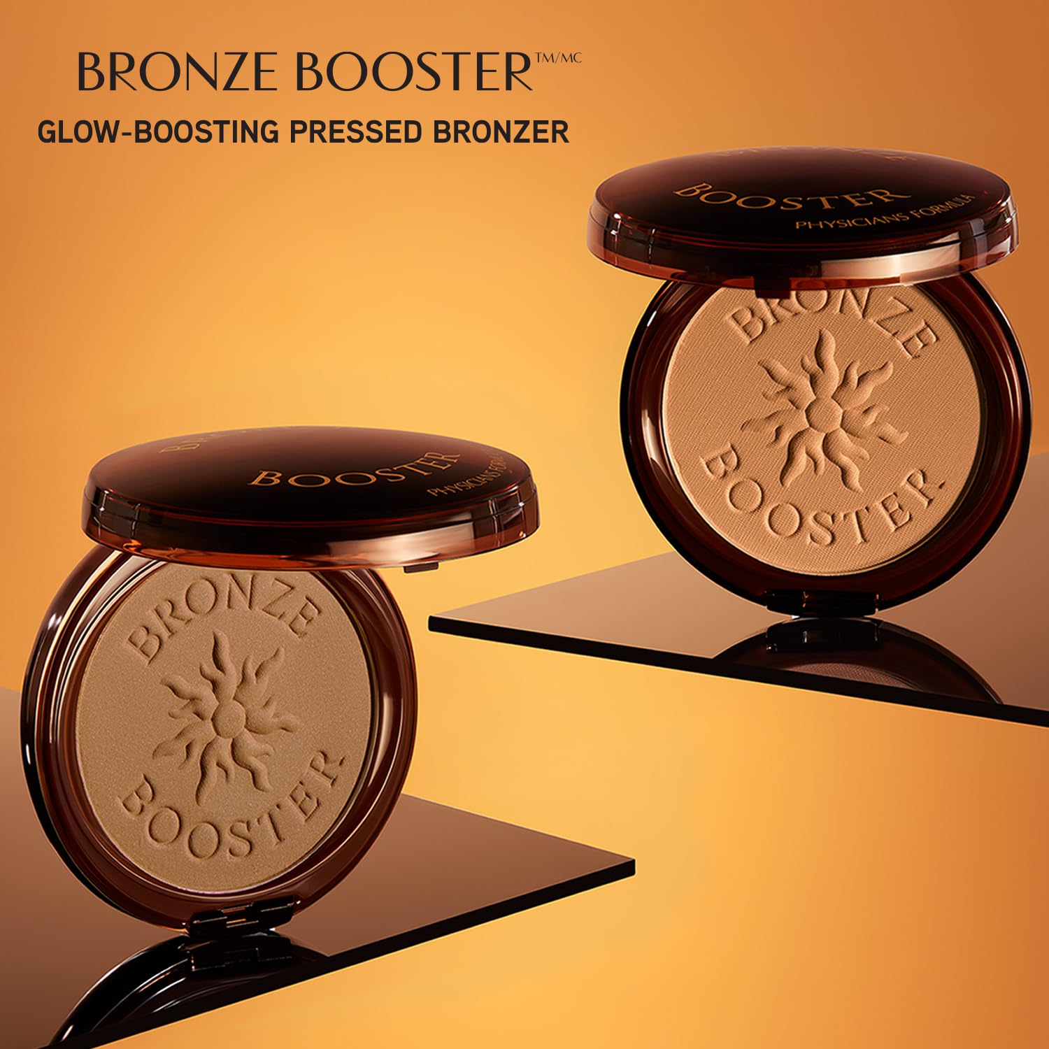 Physicians Formula lifestyle image of model wearing bronzer for healthy sun-kissed glow