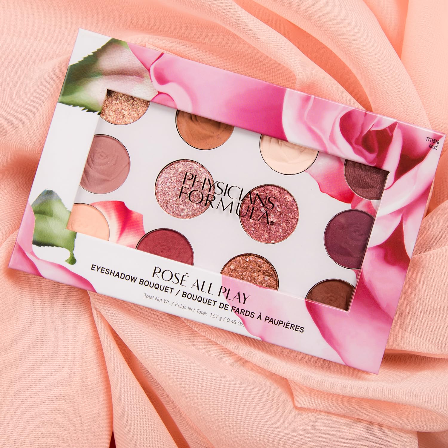 Physicians Formula matte swatch on arm showing buildable, blendable color for crease shaping