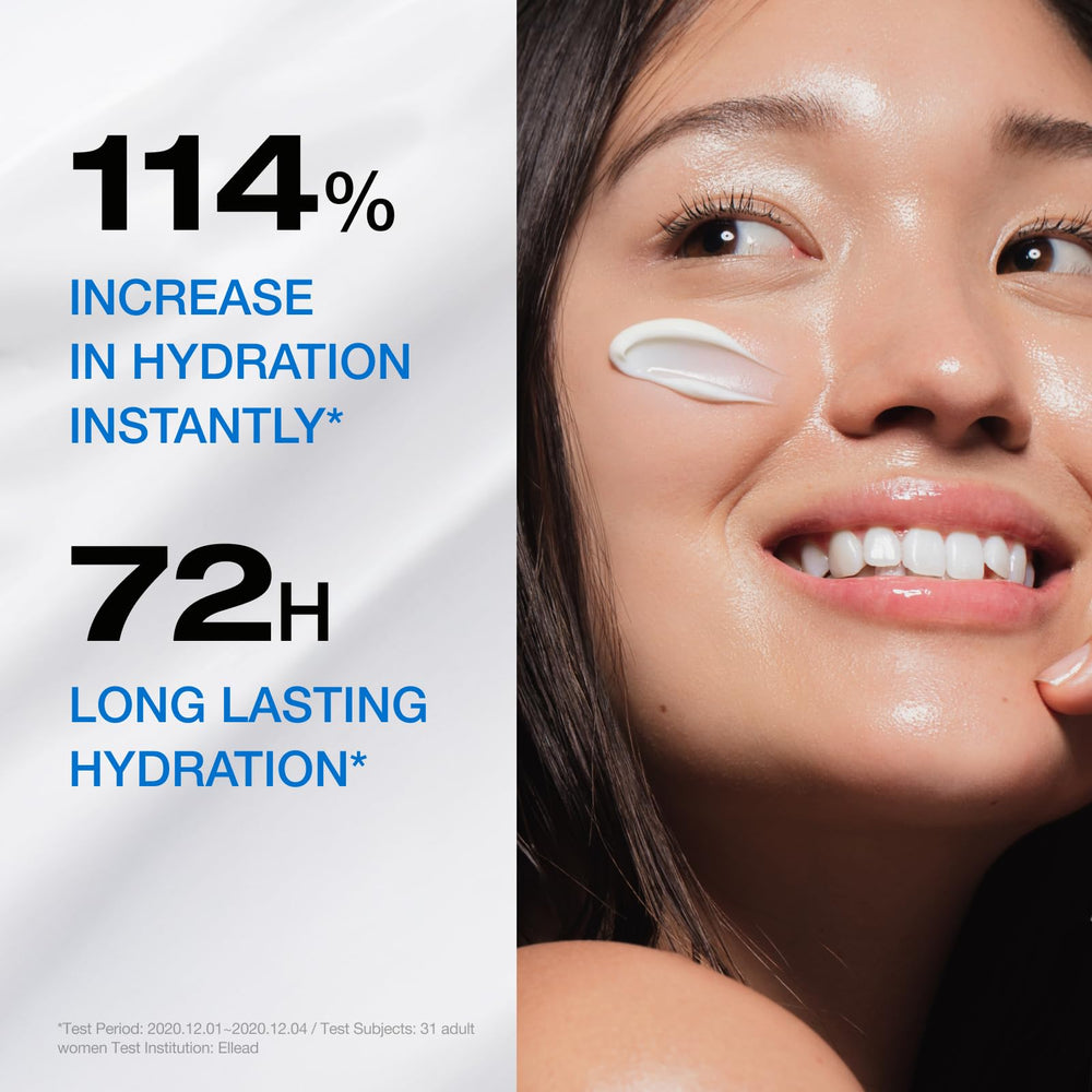 PHYSIOGEL being applied to forearm demonstrating soothing hydration benefit