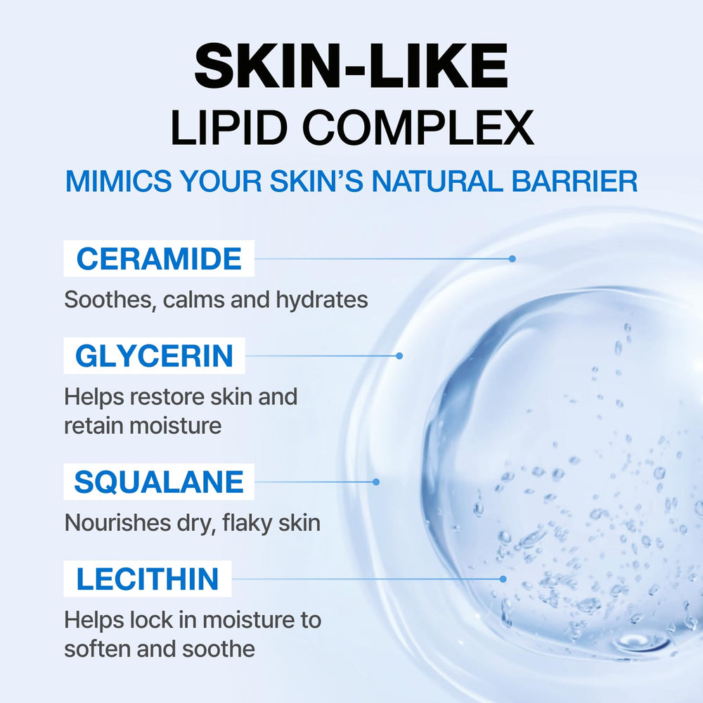 PHYSIOGEL in bathroom setting showing daily routine and hydration benefit