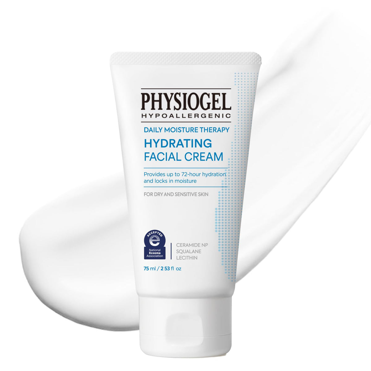 PHYSIOGEL front packaging showing product and calming benefits