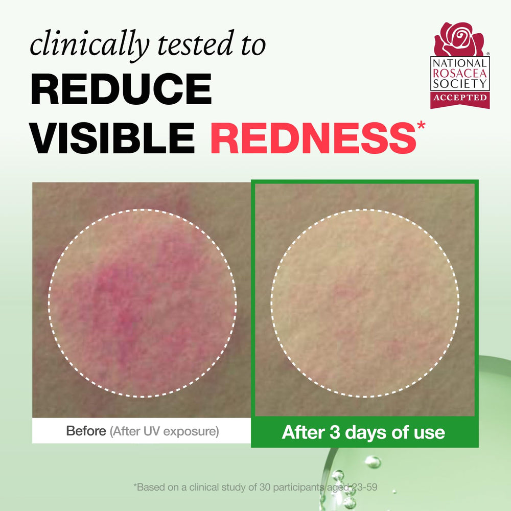 PHYSIOGEL close-up of watery serum texture showing lightweight fast-absorbing benefit
