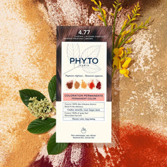 PHYTO coloring cream and milk developer ready to mix