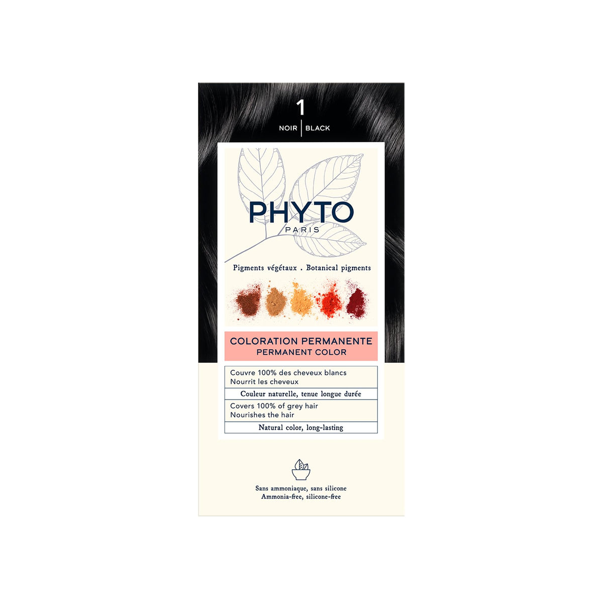 PHYTO Phytocolor front packaging showing kit and benefits