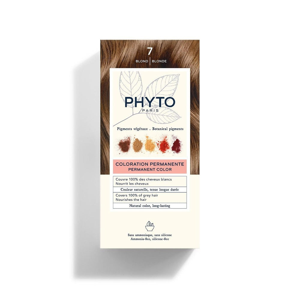 PHYTO Phytocolor front packaging showing kit and shade benefits