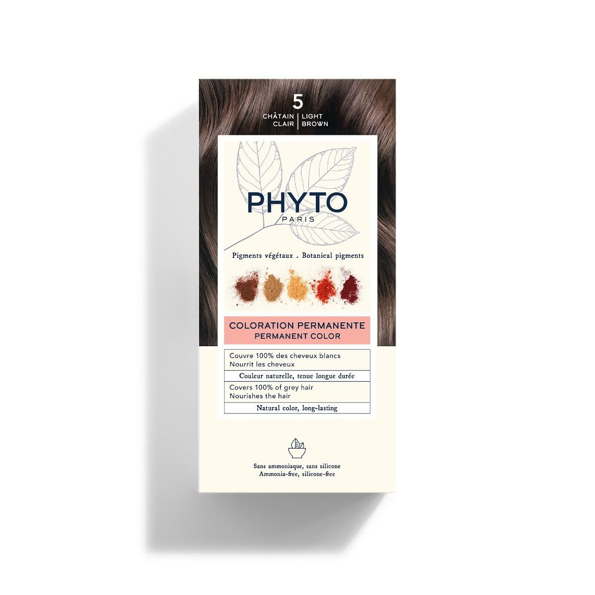 PHYTO front packaging showing product box and kit benefits for clear selection