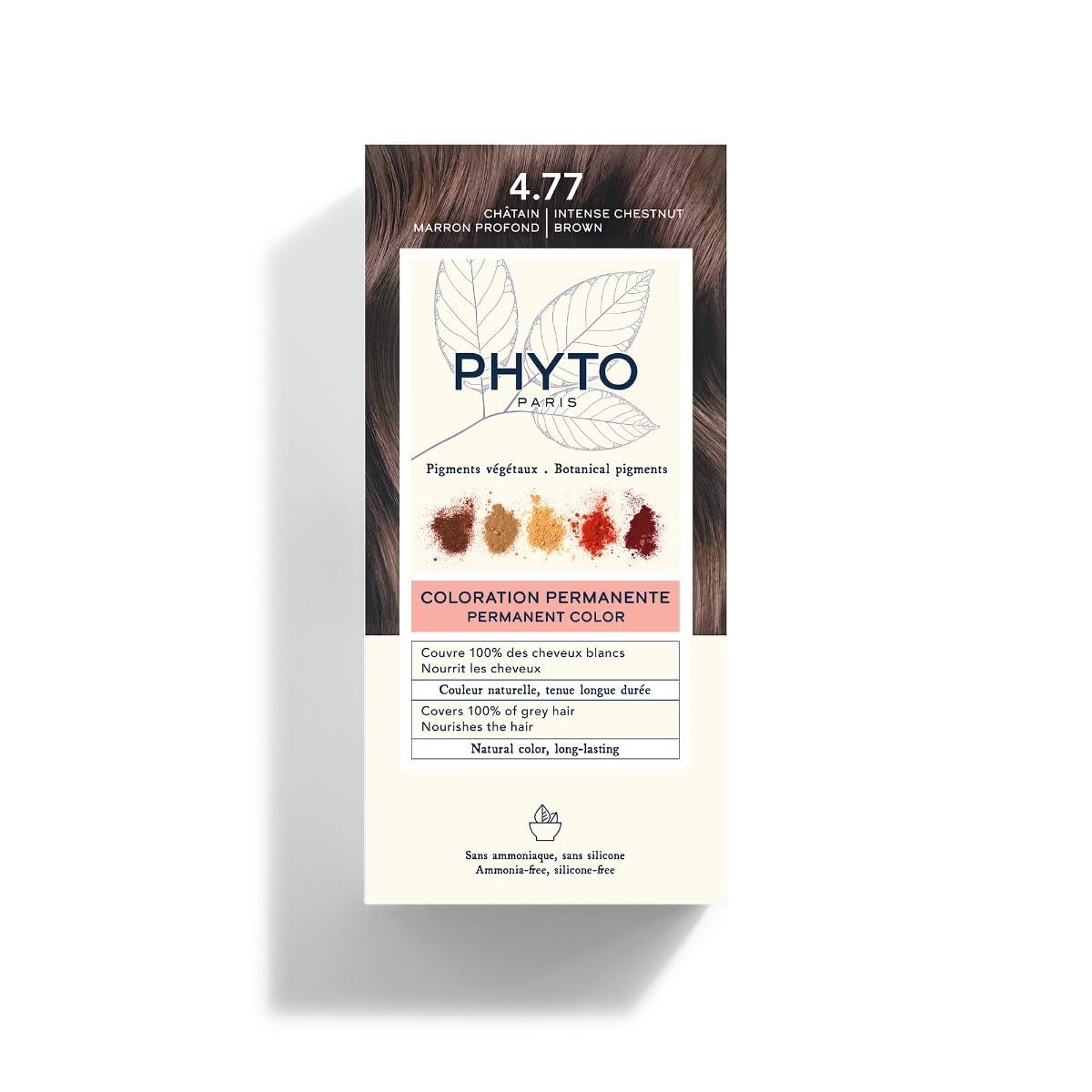 PHYTO front packaging showing kit and benefits
