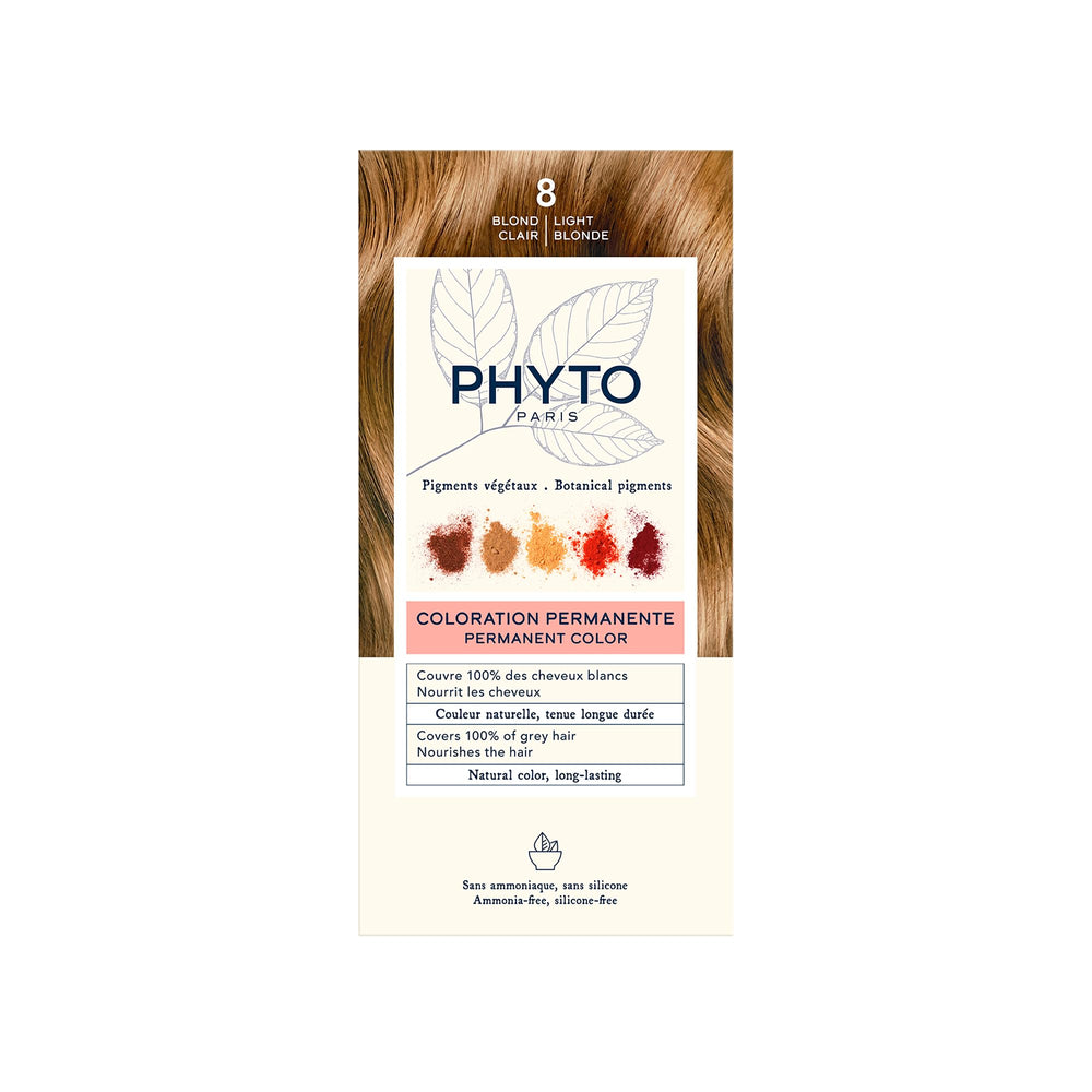 PHYTO front packaging showing kit contents and botanical benefits