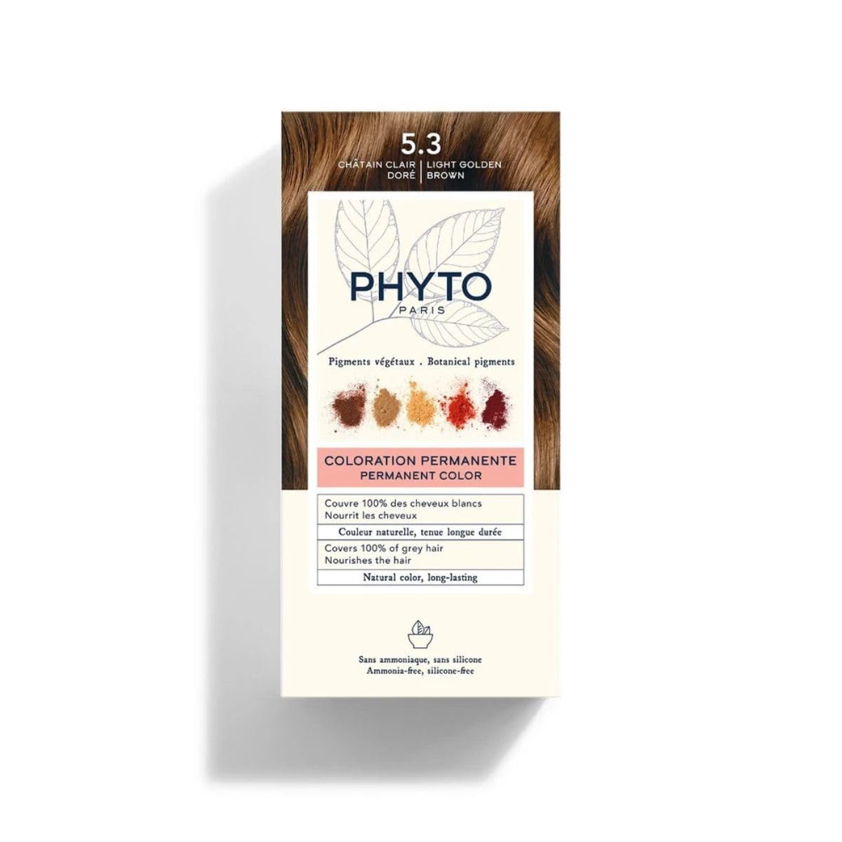 PHYTO front packaging showing kit and benefits for easy at‑home coloring