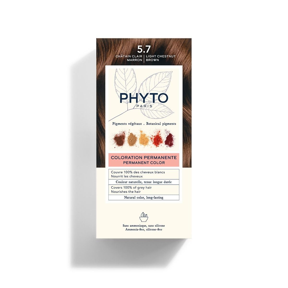 PHYTO front packaging showing kit contents and professional look