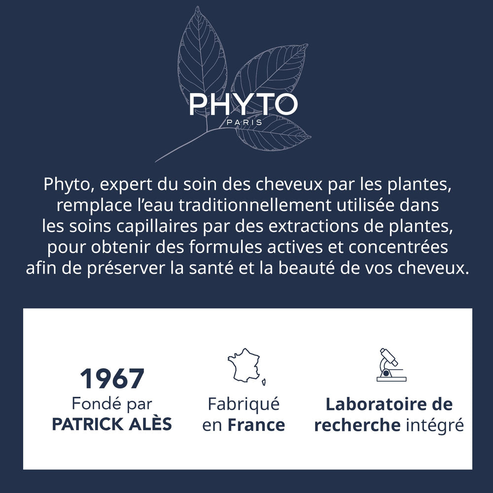 PHYTO Phytocolor applied at home in bathroom for salon results