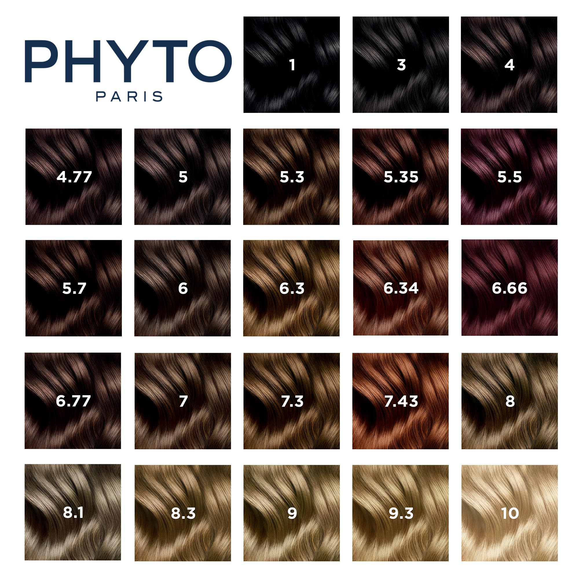 PHYTO Phytocolor pigment cream close-up showing smooth texture