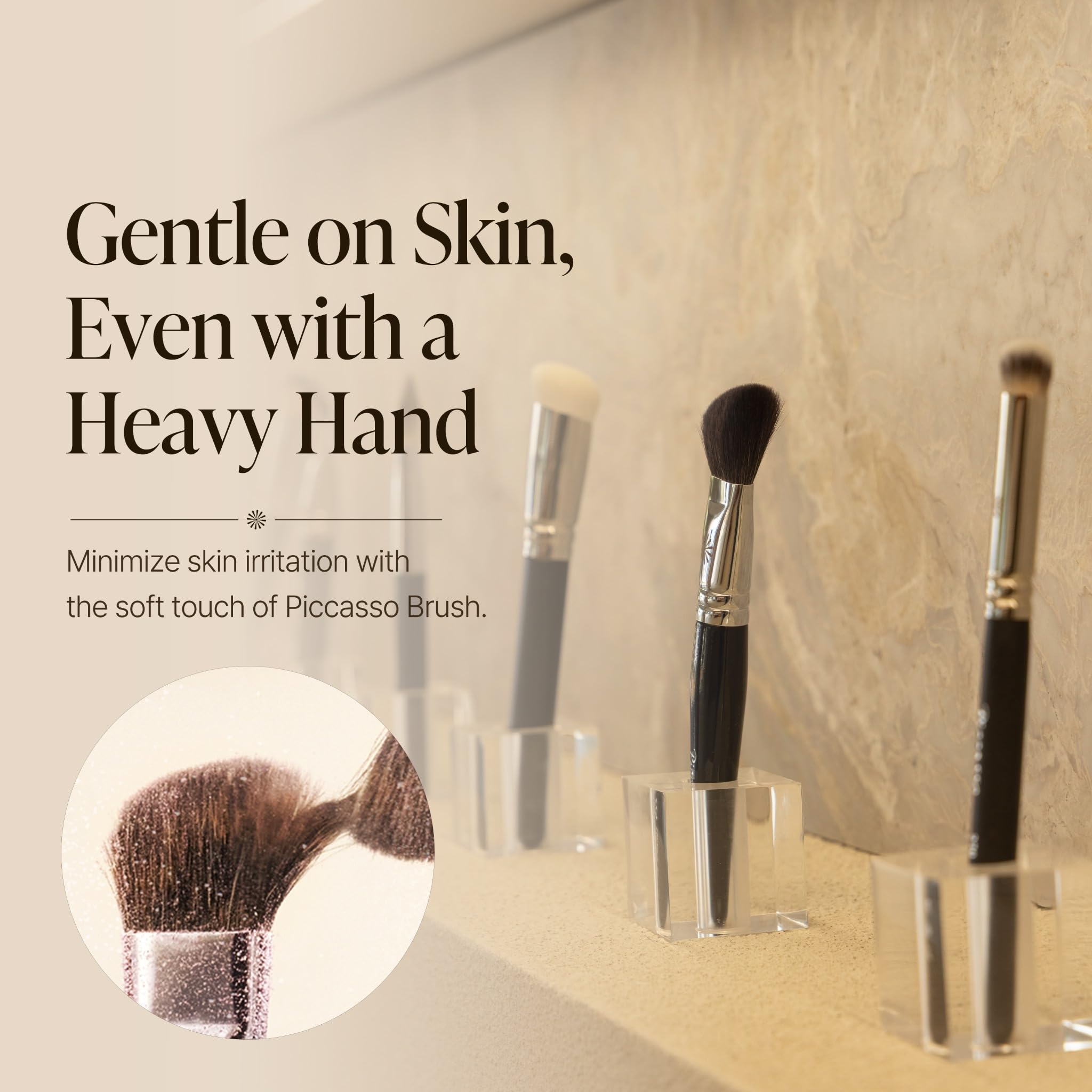 Piccasso 712 lifestyle flatlay with concealer products showing versatile daily use