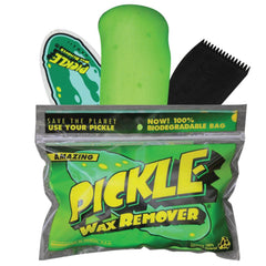 Pickle Wax front view comb kit showing shape and sticky bumps for easy wax removal