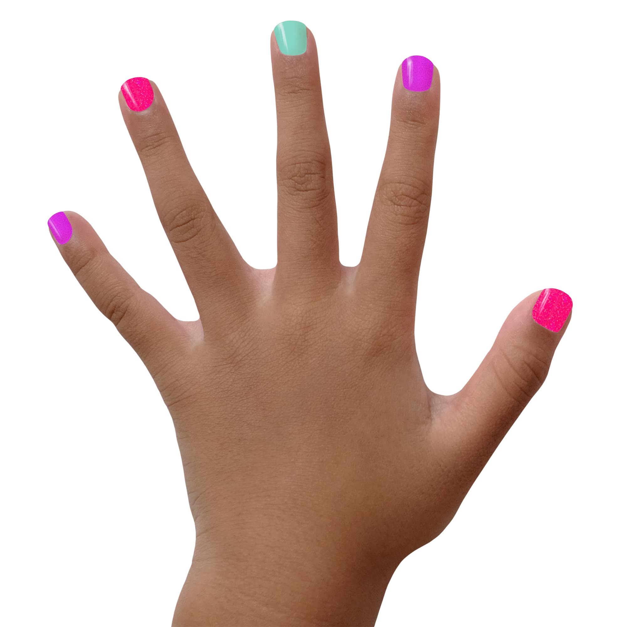 Piggy Paint 3-D nail art stickers sheet ready to decorate nails