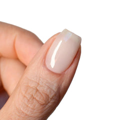 PINK MASK encapsulation detail with embedded art preserved under gel