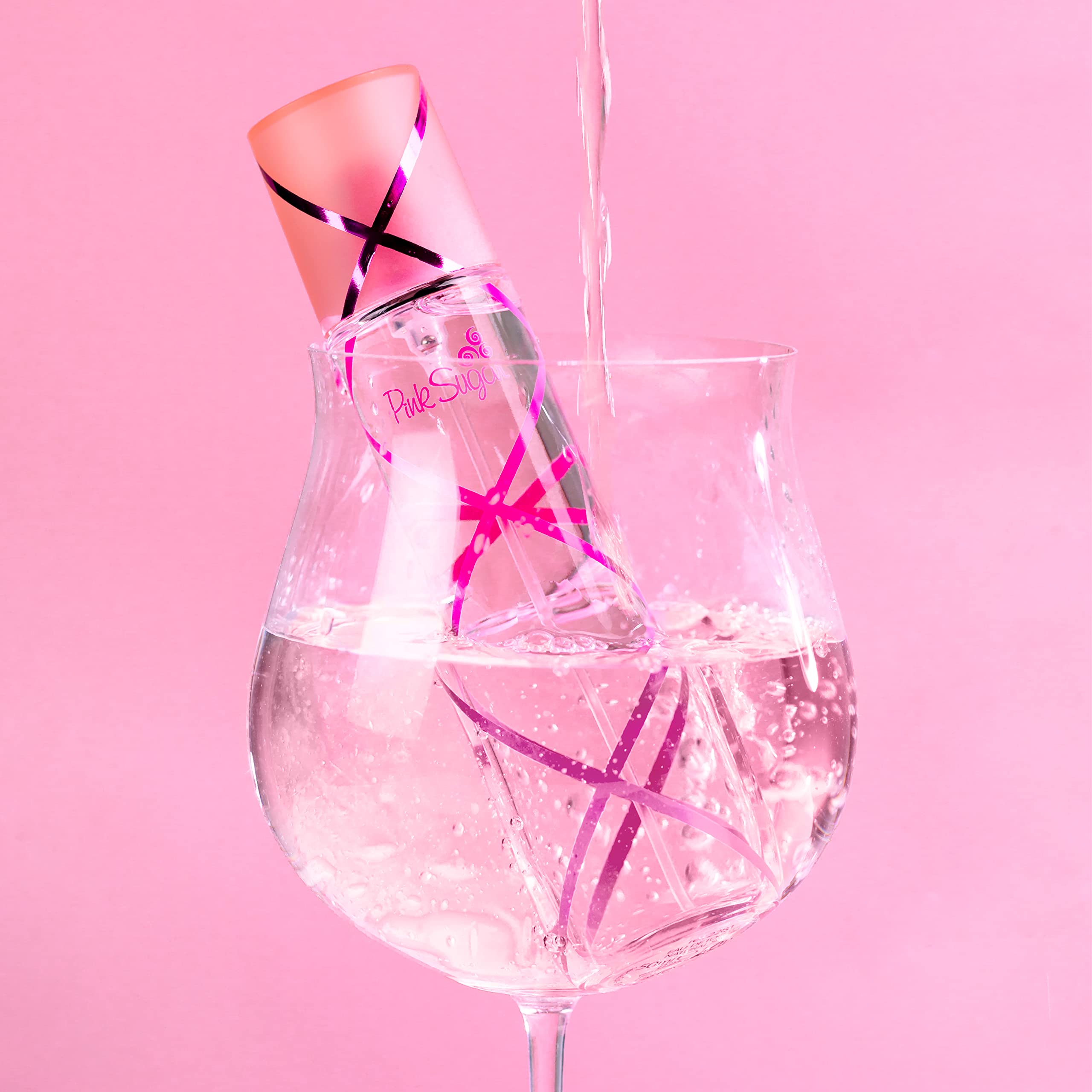 Woman at a casual brunch wearing Pink Sugar showing lifestyle fit benefits social wearability