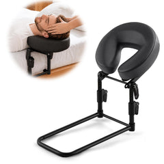 Pinkaty headrest front view showing stable face cradle and neat design for comfort