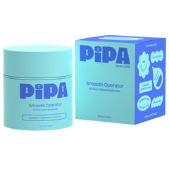 Pipa front packaging showing 1.7 oz kids moisturizer and gentle branding benefit