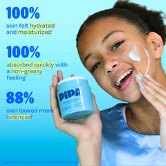 Pipa product label close-up showing ceramide niacinamide squalane benefits clearly