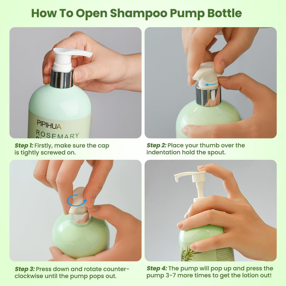 PIPIHUA shampoo placed on bathroom shelf suggesting daily routine benefit