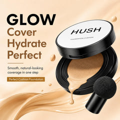 PIQIQEQ foundation texture close-up illustrating smooth, hydrating finish