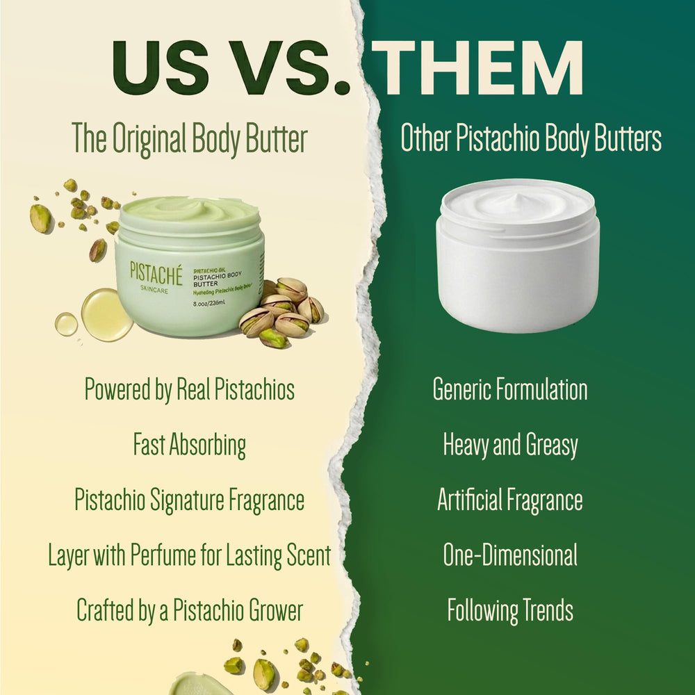 Pistaché Skincare pistachios and oil visualizing natural source benefits