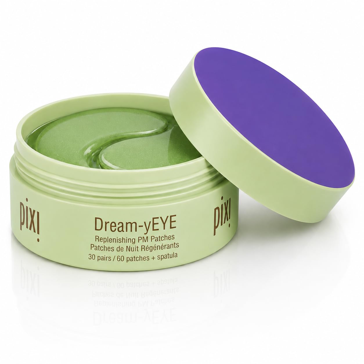 Pixi front packaging showcasing tub and branding for easy identification