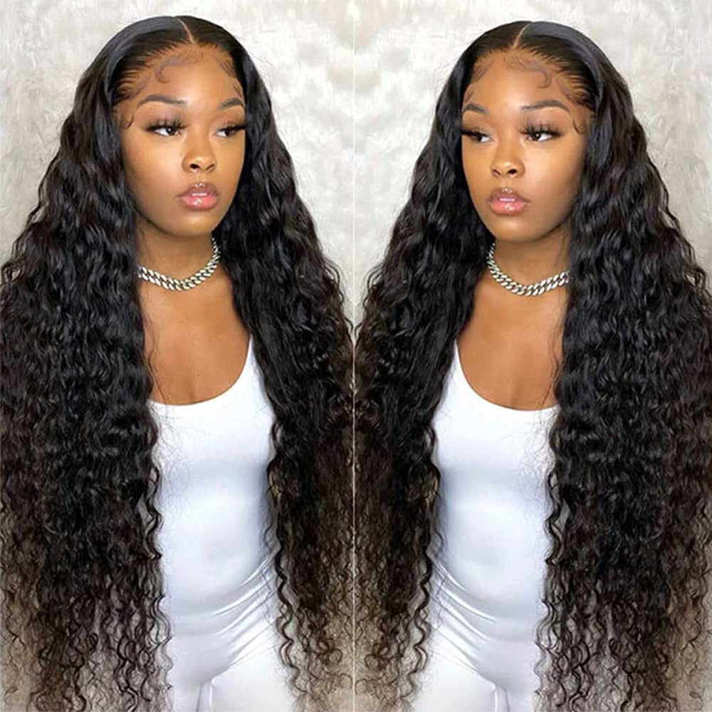 Pizazz front view 13x4 HD lace wig showing natural hairline and styling ease