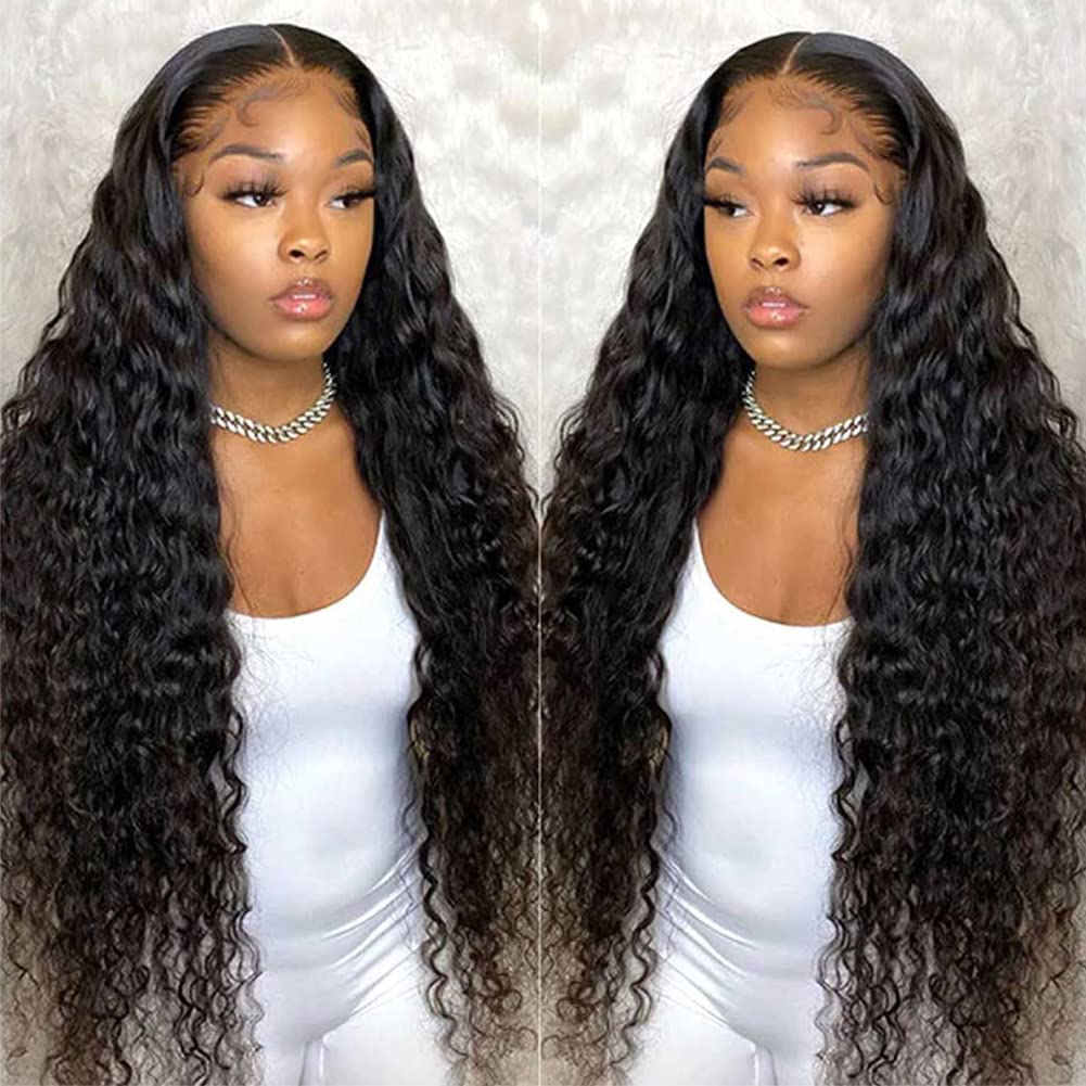 Pizazz front view 13x4 HD lace wig showing natural hairline and styling ease