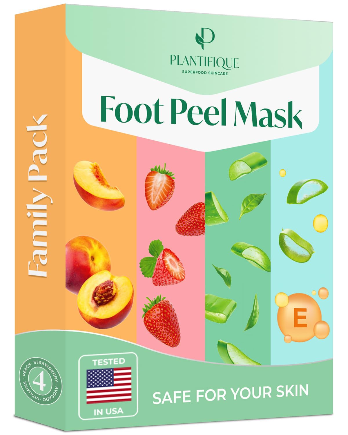 PLANTIFIQUE front packaging showing four pairs and product benefit