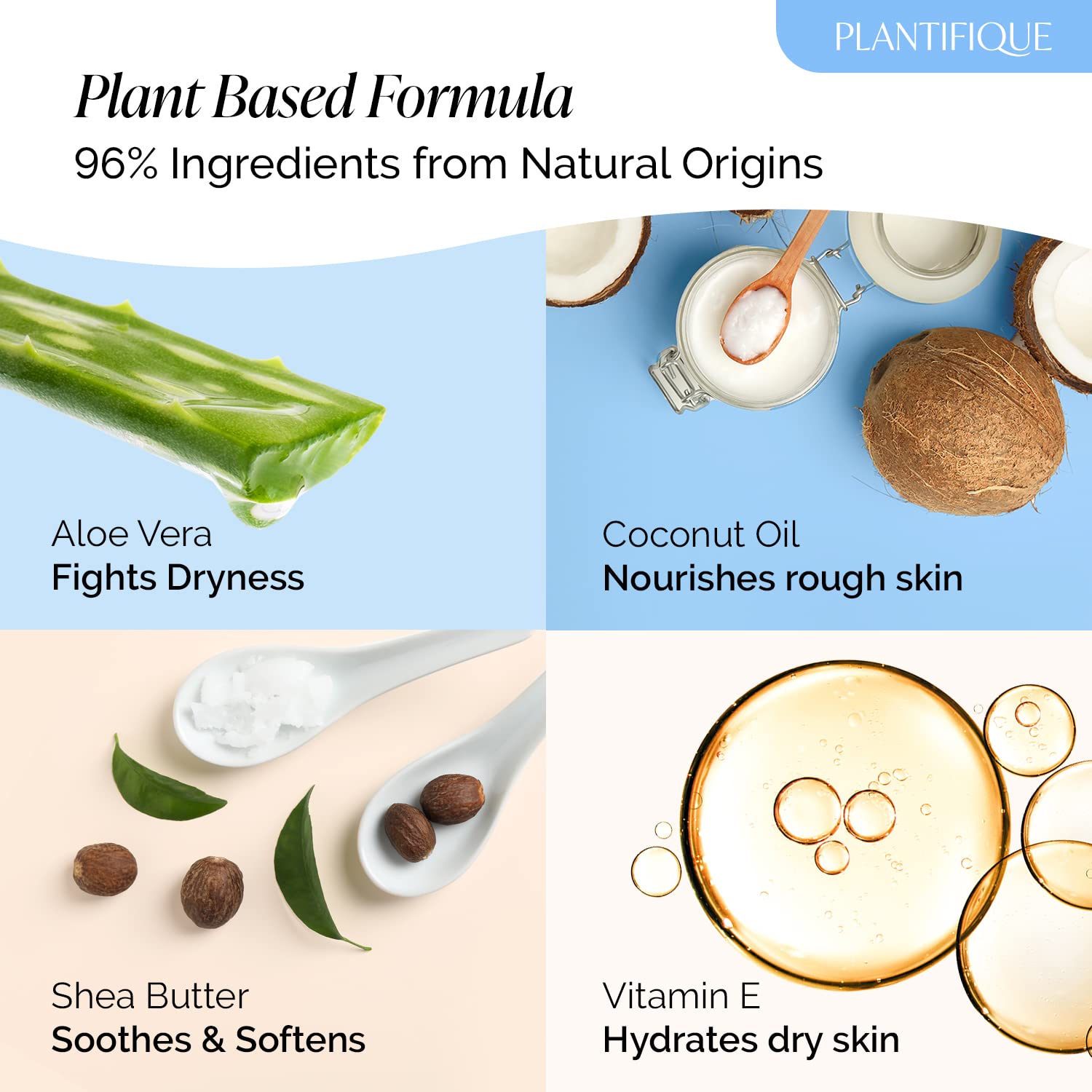 PLANTIFIQUE close-up of silky serum texture for deep hydration