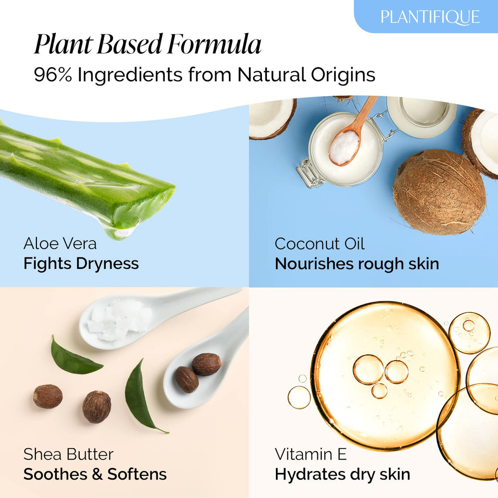 PLANTIFIQUE close-up of silky serum texture for deep hydration