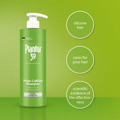 Plantur back label close-up showing ingredients and usage instructions for informed choice