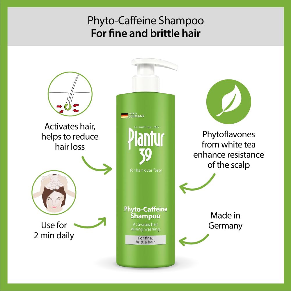 Plantur shampoo lather on hand demonstrating texture and gentle foam for effective cleansing