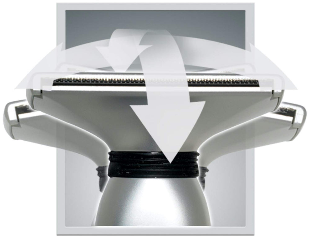 Platinum Pro extendable handle locked position offering improved reach and control