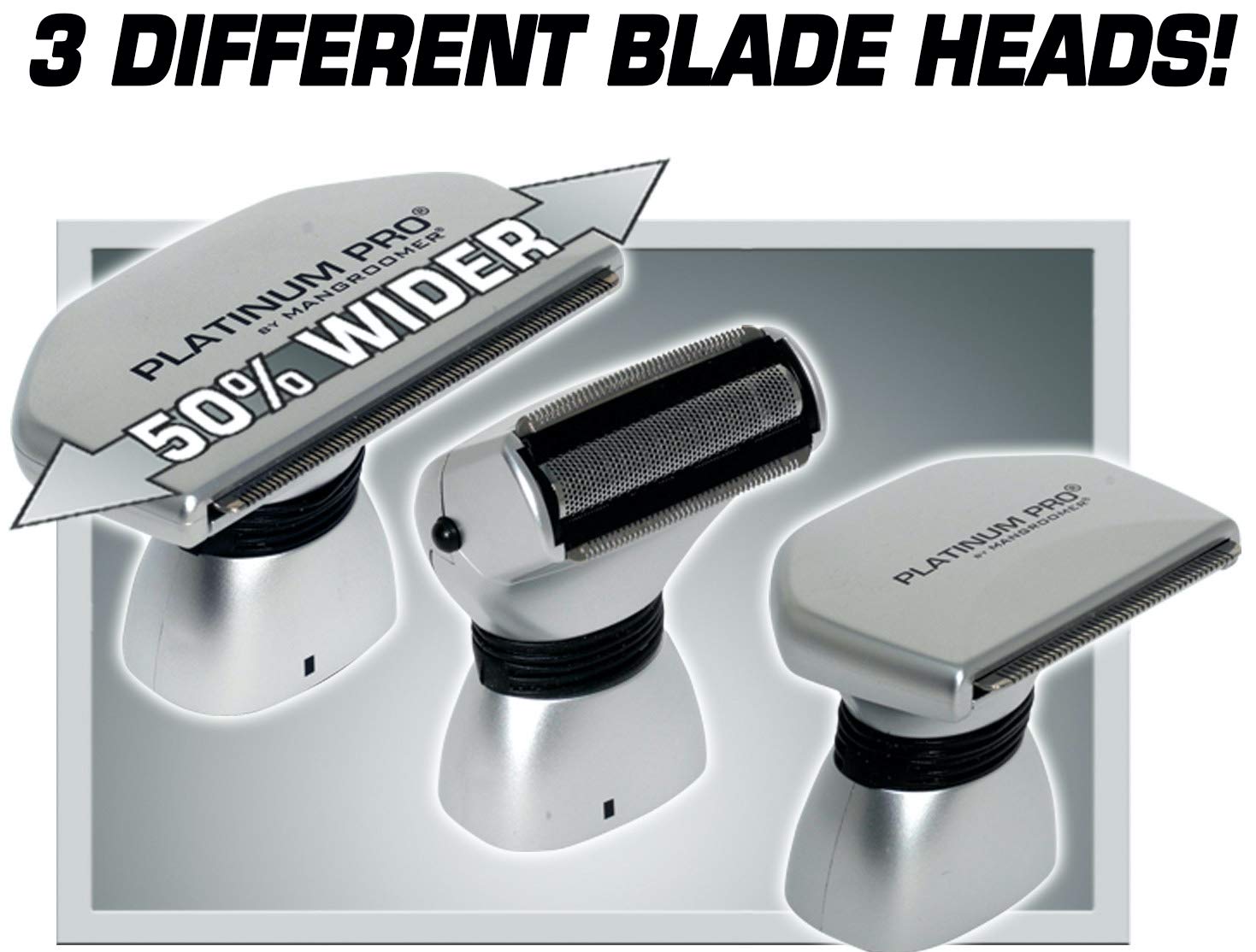 Platinum Pro flex neck action showing shock absorber follow contours for comfort