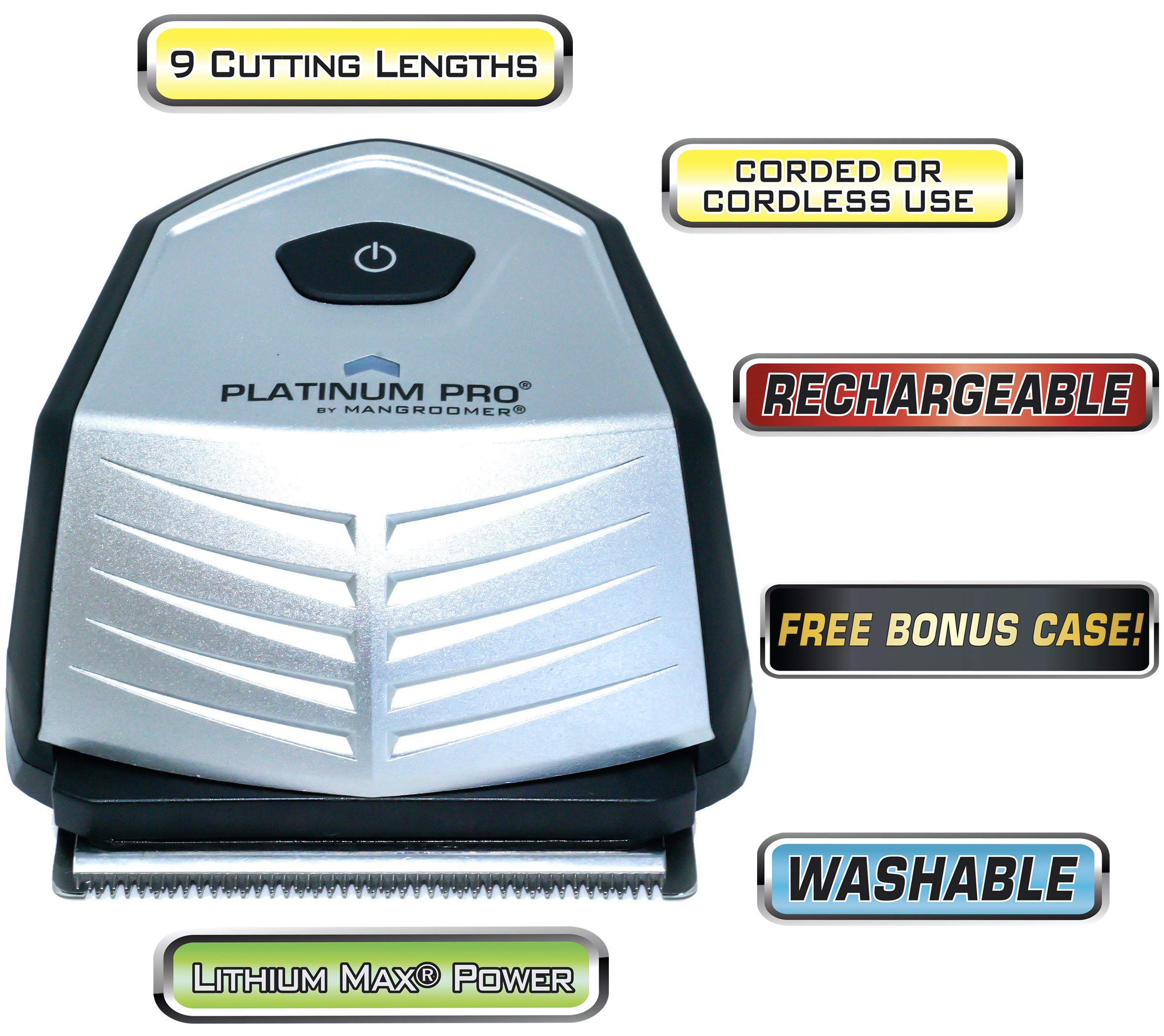 Platinum Pro array of nine guide combs for precise length control benefit