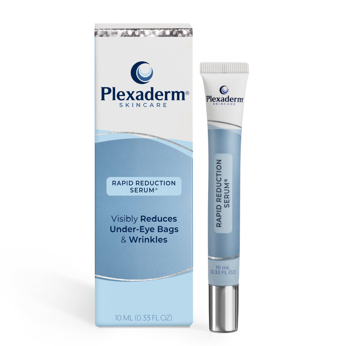 Plexaderm front packaging showing product and clear benefits