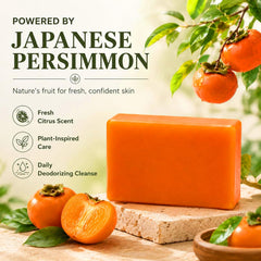 Close-up of Plymun Kaori soap texture highlighting creamy lather properties