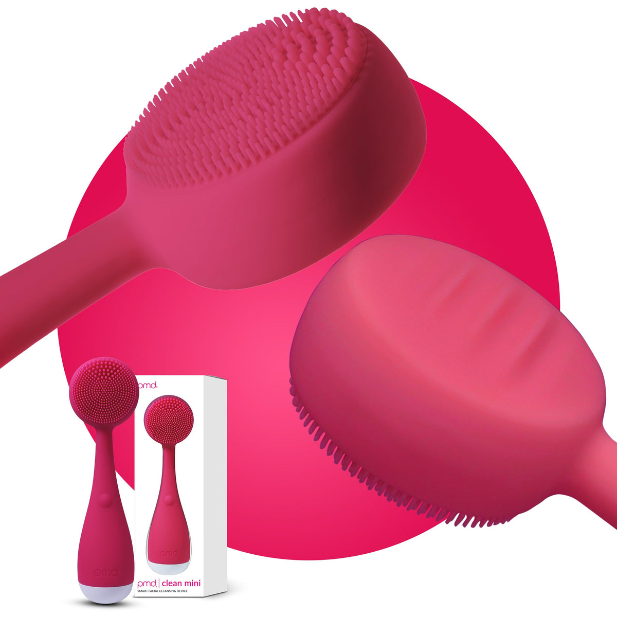 PMD Beauty Clean Mini front view showing compact design and portably