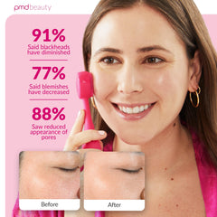 PMD Beauty Clean Mini being used in shower demonstrating waterproof convenience