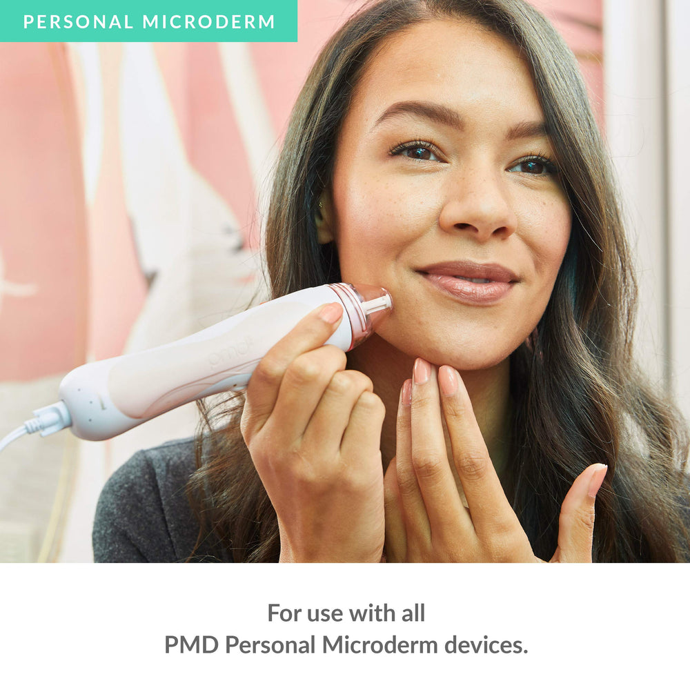 PMD Beauty large green body disc beside ruler to show size and coverage benefit